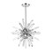Z-Lite Burst 6 Light Chandelier, Chrome & Clear 4003-6CH - alternate 4